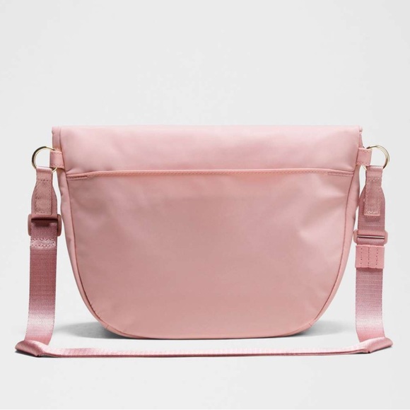 NWT still in package lululemon All Night Festival Pink Haze/Gold Crossbody Bag - Picture 3 of 7